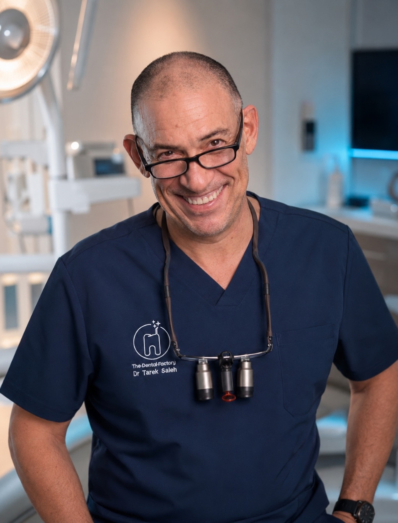 Dr. Tarek Saleh, Founder of The Dental Factory